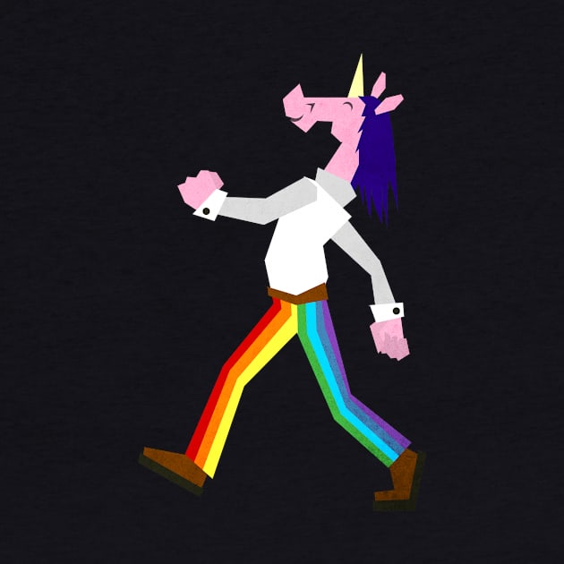 Rainbow Pants Unicorn by Thatssounicorny